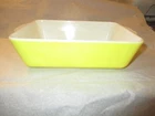 Vintage Pyrex 503 Yellow Refrigerator Casserole Dish 1 1/2 Qt No Lid Collectible