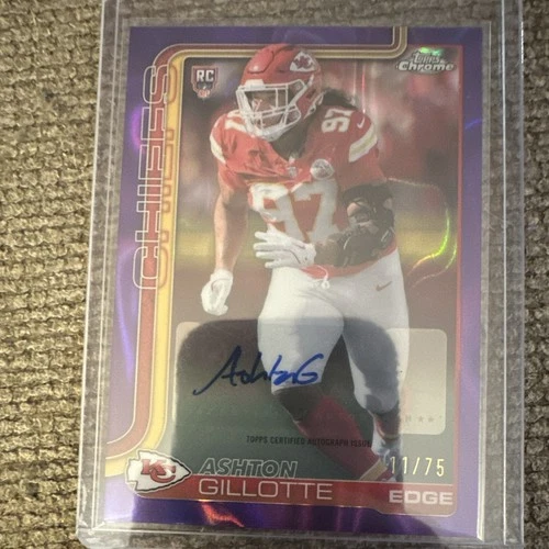 2025 Topps Chrome Ashton Gillotte Refractor (RAW)