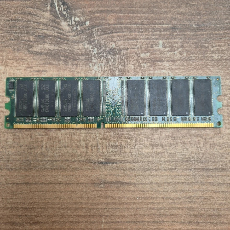 Mémoire RAM KINGSTON KVR400X64C3A/1G 1 Go 400 MHz PC-3200U (DDR-400) DDR1 DIMM - Photo 2/2
