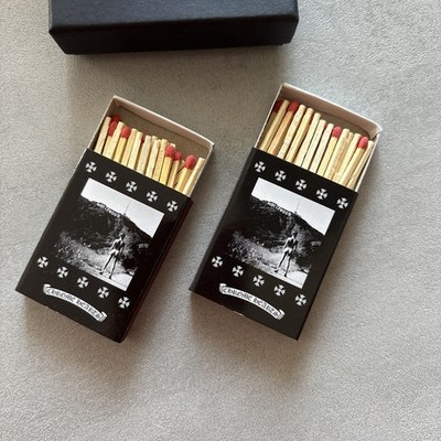 (2x Lot) Chrome Hearts Matches Match Box New 2026 In-Store Exclusive Chocolate