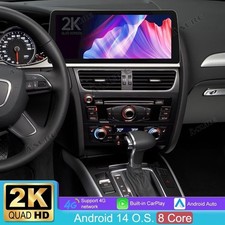 Carplay 12.3" Android 14 Autoradio SWC Für Audi A4 A5 B8 S4 S5 LOW-CONFIGURATON