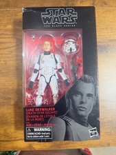 Star Wars The Black Series Luke Skywalker Death Star Escape Sealed Action Figure
