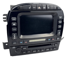 2004-2008 Jaguar Xj8 Xjr Navigation Radio Ac Display Screen 2w93-10e889-ae