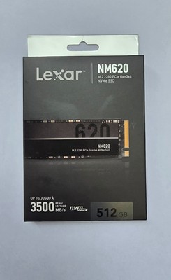 Lexar NM620 512GB NVMe PCIe Gen 3x4 M.2 SSD 2280 3500MB/s