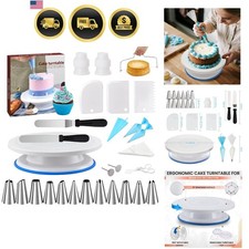 Cake Decorating Tools Supplies Kit - 82Pcs Ba...