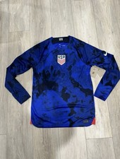 Nike Dri-FIT 22-23 USA Men Large USMNT Away Soccer Jersey Blue Dn0671-452 US