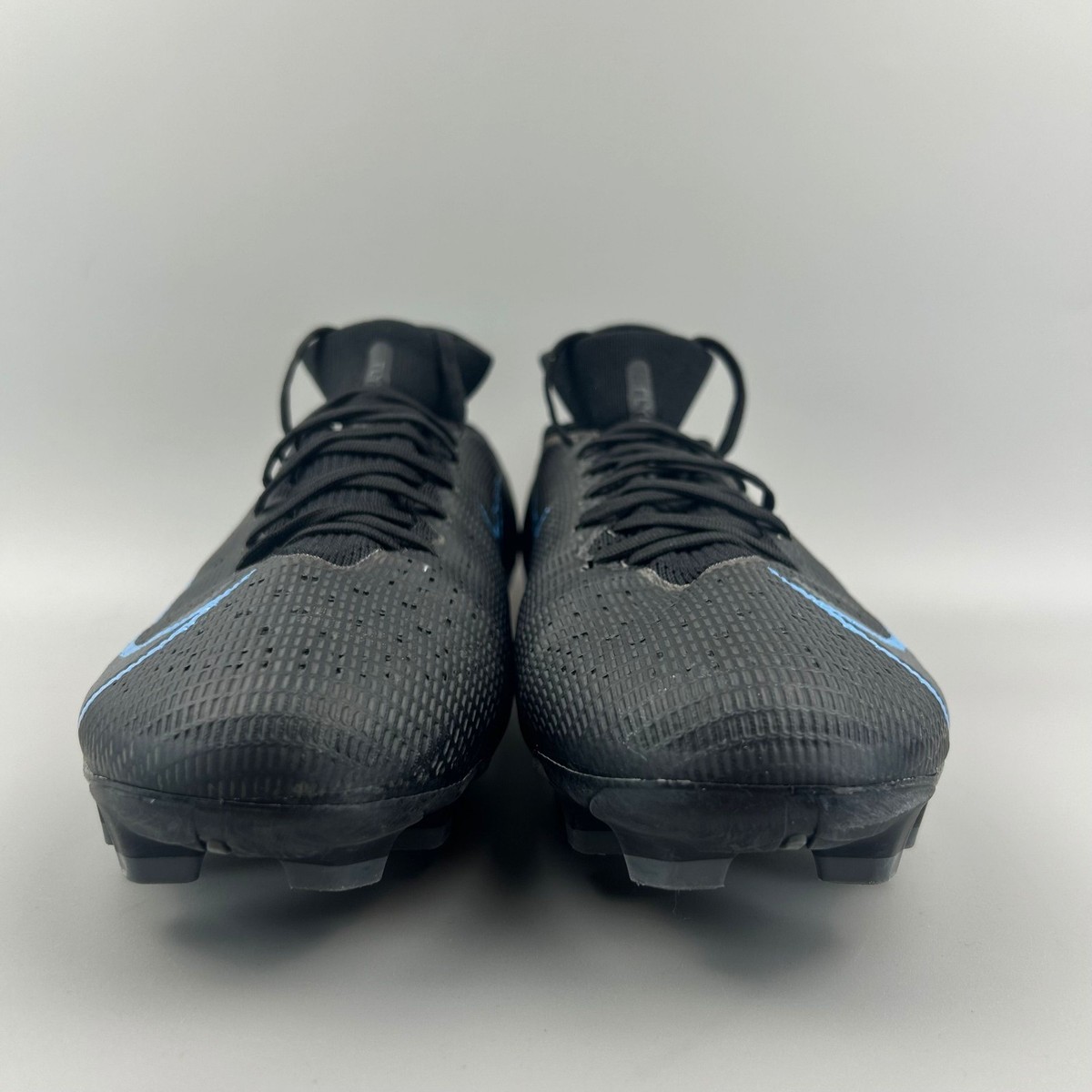Nike Mercurial Superfly 8 Pro FG Men Size 11 Black Blue Soccer
