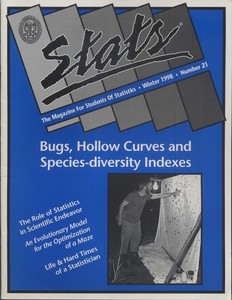 STATS: The Magazine for Students of Statistics - 3 issues - 1998, 1999, 2001