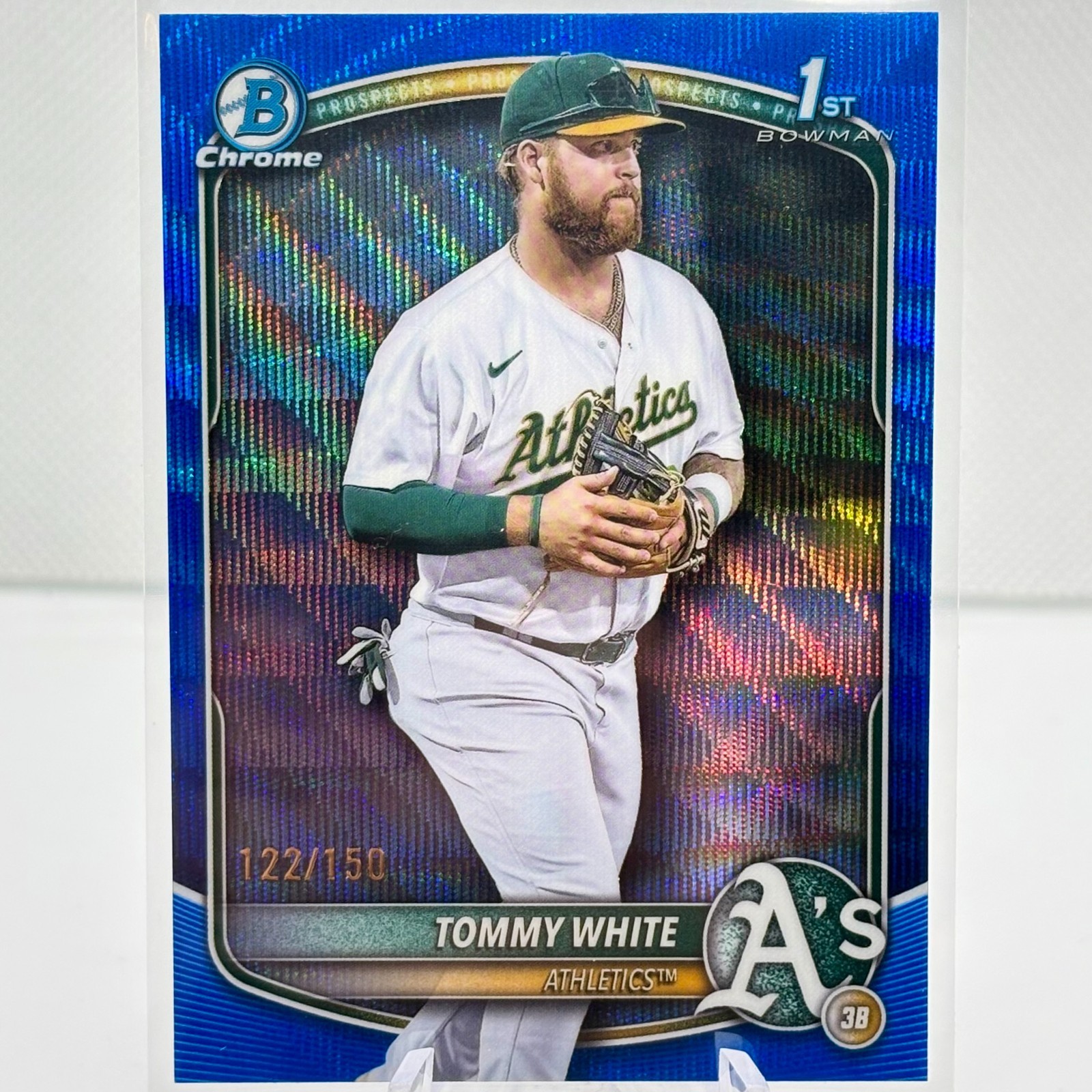 2025 Bowman Chrome Tommy White #BCP-251 1st Bowman Blue Wave Refractor /150