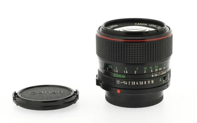 Canon FD New 50mm f/1.2 L – Optique pro lumineuse en très bel état - Photo 1/4