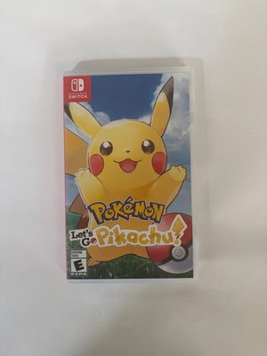 Pokemon Lets Go Pikachu (Nintendo Switch, 2018) Great Condition