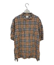BURBERRY Vintage Check Twill Shirt/ Beige/ Size:-