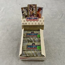 1992 Pro Line Football Box NOT Sealed  BOX Rookie Good Condition Autographs