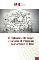 Investissements Directs éTrangers Et Croissance éConomique En Haiti Gassendy Cal