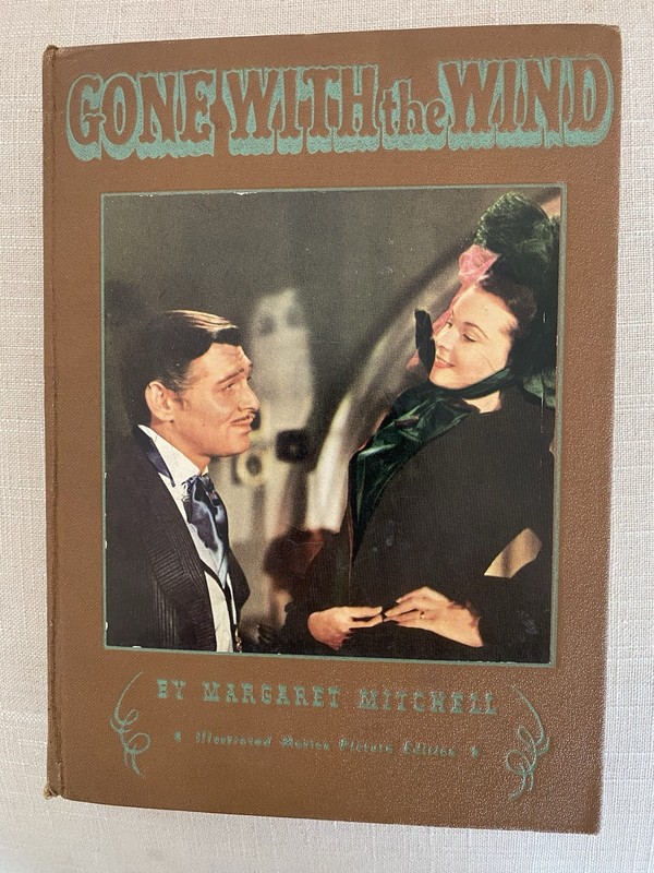 Book, Gone With The Wind By M. Mitchell, Illustrated Motion Picture Edition 1939