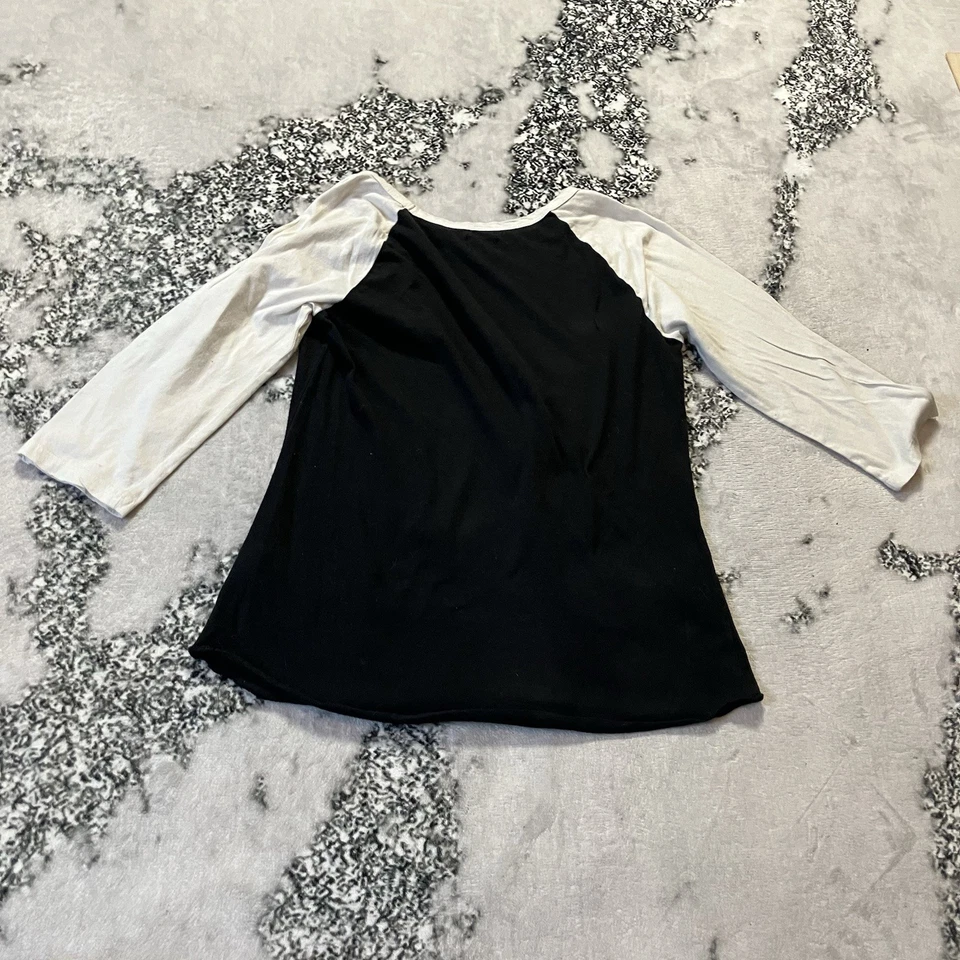 Camisa Ralph Lauren Denim Supply para mujer talla S negra camiseta de béisbol nativa americana Foto 4 de 4