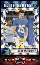 Ladd McConkey 2025 Donruss The Elite Series #TES-LMC Los Angeles Chargers