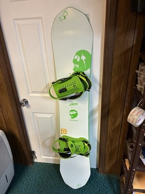 Capita Ultra fear All Mountain Snowboard Size 153cm  with Union Force Bindings
