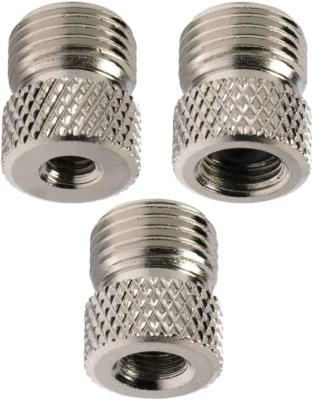 HUBEST 3 Set of Airbrush Hose Adaptor Fitting 1/8" Male to Badger Paasche Aztec Airbrus