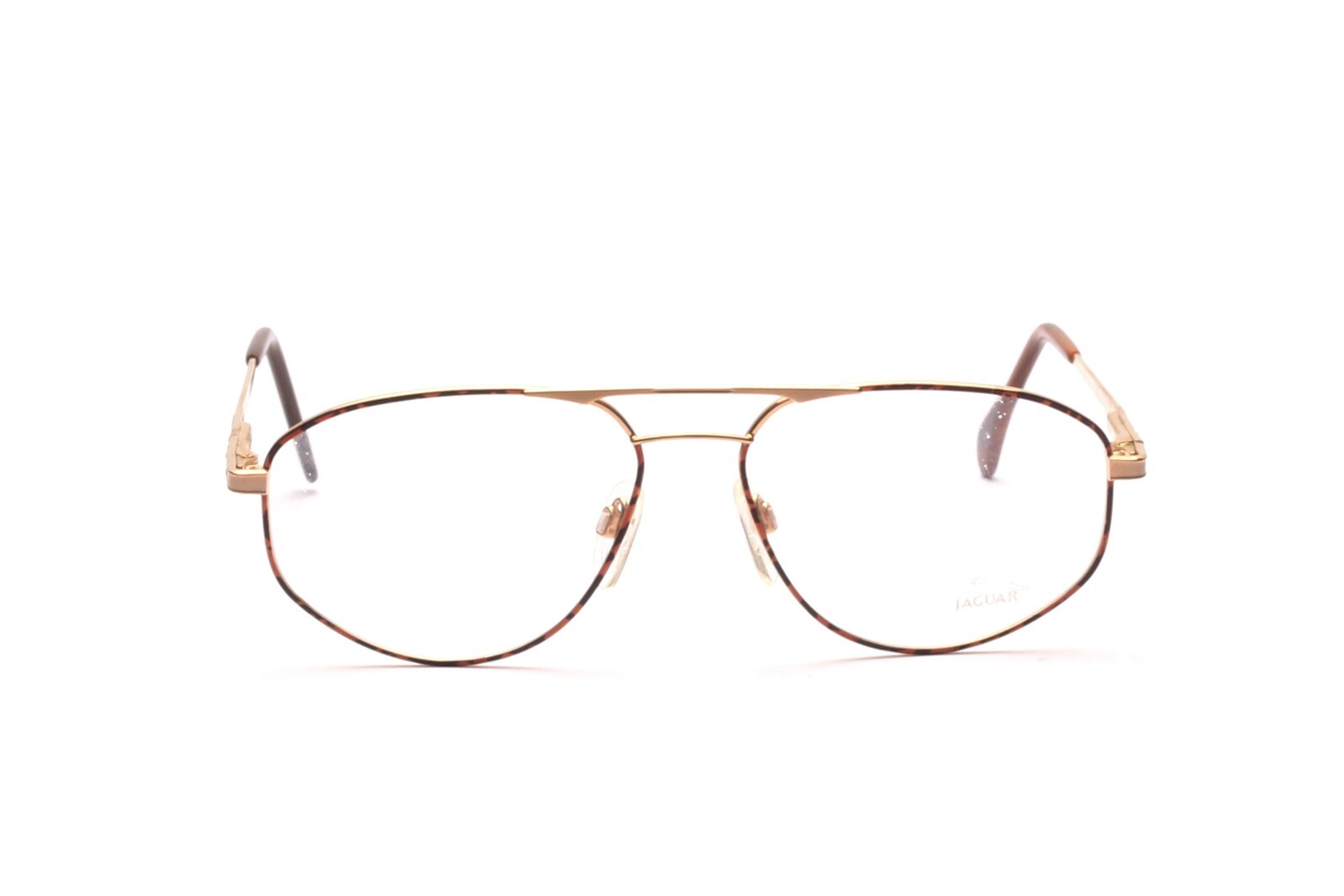 Jaguar Brille Fassung Pilot Винтажный металлический Herren Flex Gold Braun 60-16mm B3 21790₽