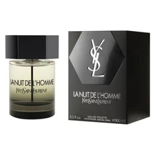 La Nuit De L'Homme by YSL 3.3 oz EDT for Men NEW SEALED Box