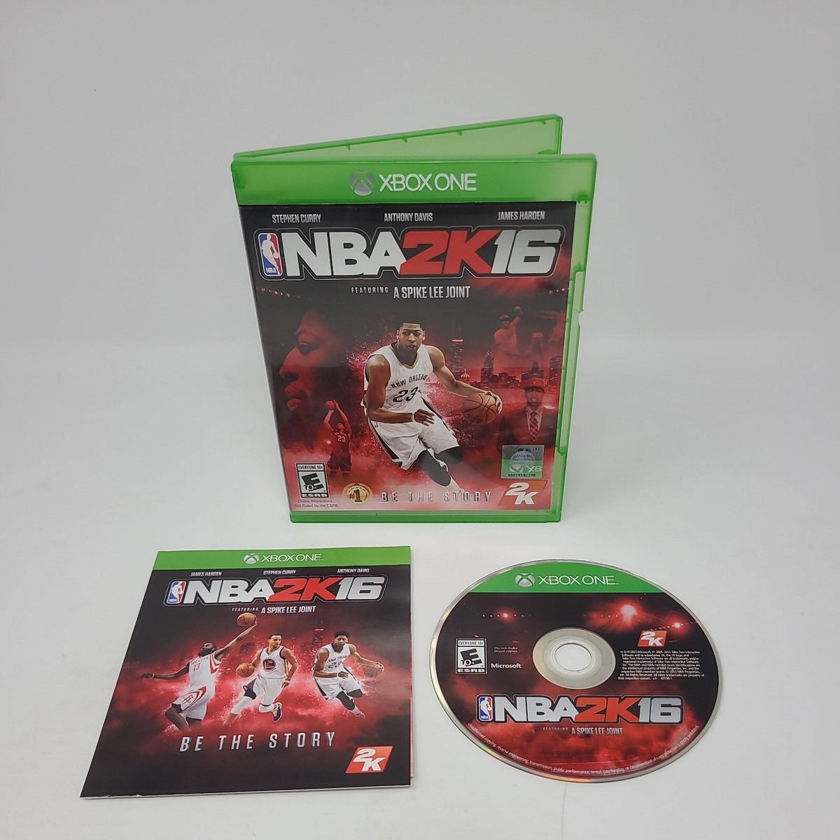 NBA 2k16 Xbox One Game Complete Tested Basketball 2K