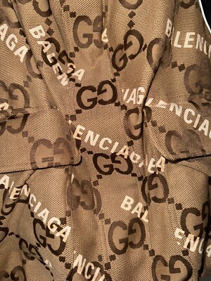 Gucci x Balenciaga The Hacker Project Jumbo GG Beige Oversized