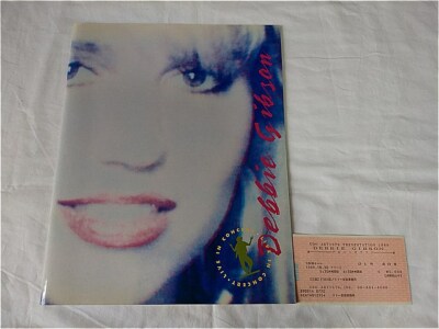 Debbie Gibson 1989年ツアー コンサートプログラム パンフレット Debbie Gibson 1989年ツアー コンサートプログラム パンフレット