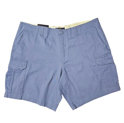 Size 54 Regal Exchange Cargo Blue Summer Shorts Inseam 10 # 111386