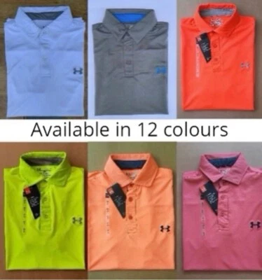 Under Armour Heatgear UA Poloshirt Golf Poloshirt (verschiedene Farben)