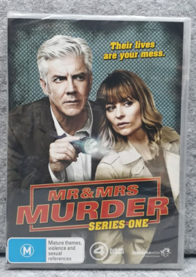 NEW: MR & MRS MURDER Series ONE 1 Micallef Stewart DVD  R4 PAL Free Post