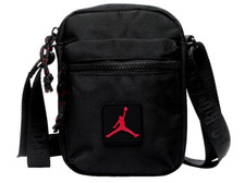 BORSA NIKE AIR JORDAN CROSSBODY MESSENGER FESTIVAL NERA TAGLIA UNICA UNISEX *NUOVA CON ETICHETTE*