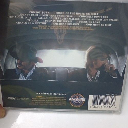 Brooks And Dunn Cowboy Town signed Autogramm CD mit COA Proof Country Musik - Bild 8 von 8