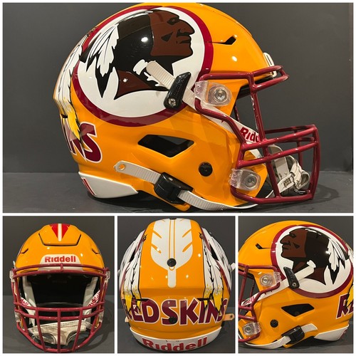 Riddell Washington Redskins Hand Painted Speedflex Football Helmet