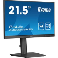 Iiyama Prolite XUB2293HSU-B7, Led-Monitor, 54,5 Cm (21,5 Zoll), Schwarz (Matt)