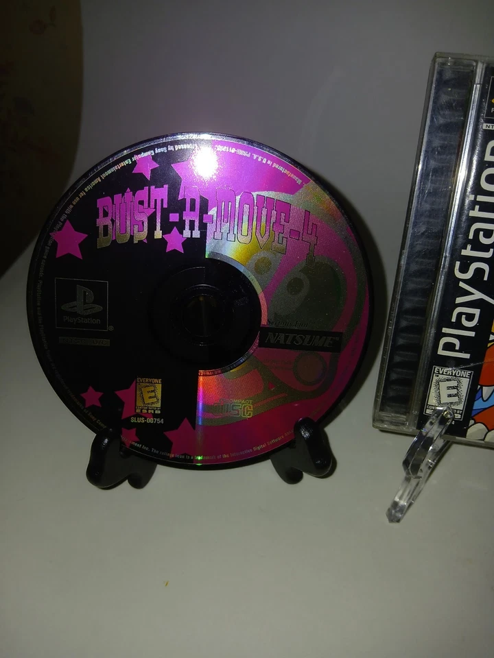 Bust-A-Move 4 Sony Playstation 1 PS1 1998 Natsume Tommo Complete Tested Vintage - Image 2 of 4