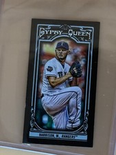 2013 Topps Gypsy Queen Mini Black 100/199 Matt Harrison #248 Baseball Card