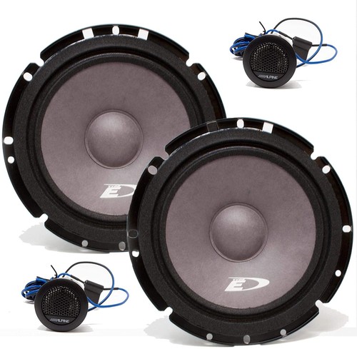 Alpine SXE-1751S 6.5" 220w Component+SXE-6926S 6x9" 280w Car Coaxial Speakers - Picture 2 of 14