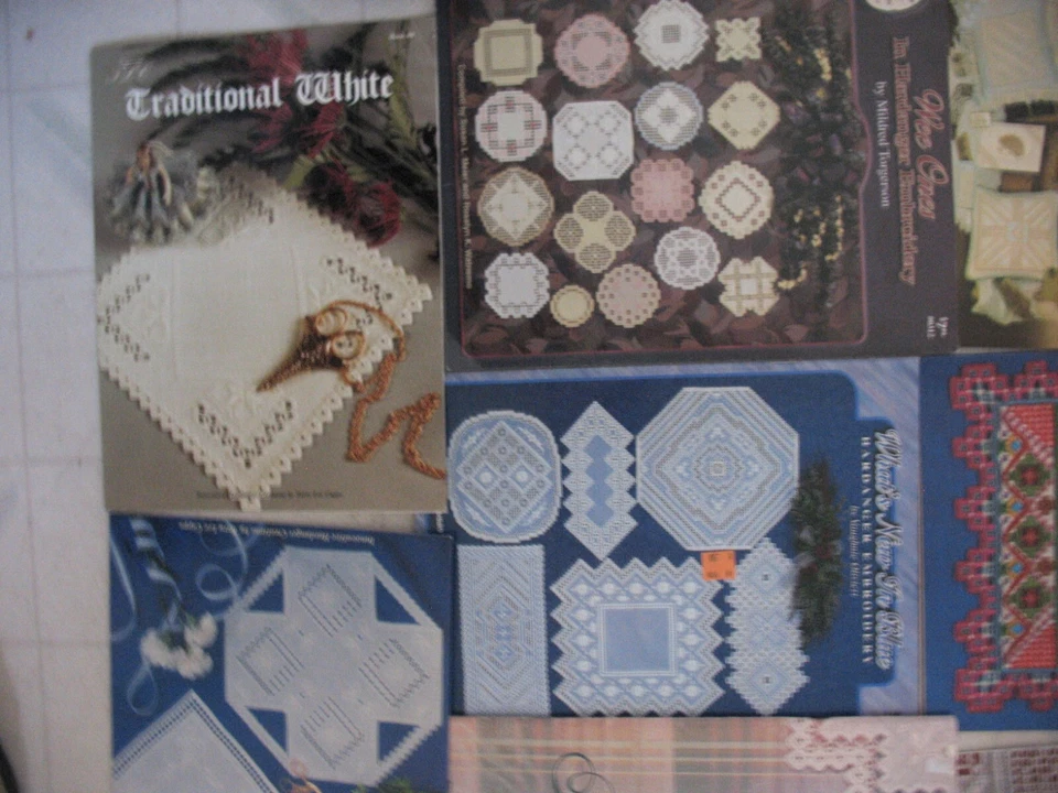 19 HARDANGER PATTERN PROJECT BOOKS. lot of 19 - Image 4 of 4