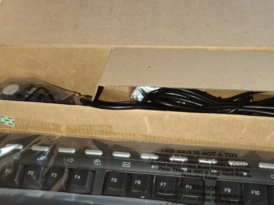 Wireless Keyboard Optical Mouse Micro Innovations #KB982W Desktop *READ FULL* - Image 2 of 4