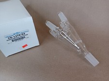 Chemglass CG-1279-03 Short Path Distillation Distribution Adapter 24/40