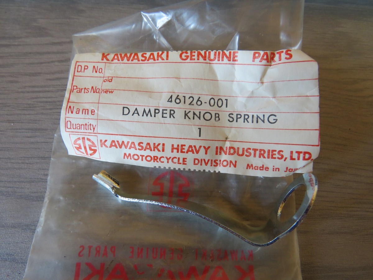 Kawasaki NOS NEW 46126-001 Steering Damper Knob Spring H1 H2 S1 S2