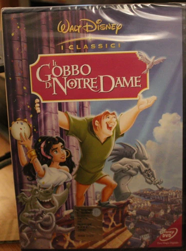 IL GOBBO DI NOTRE DAME OLOGRAMMA TONDO DVD SIGILLATO