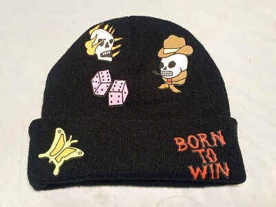 Born To Win Love Coney Island Picnic Beanie