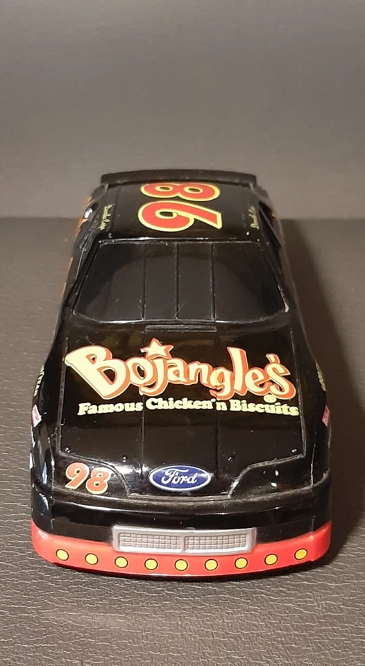 Racing Champions Derrick Cope #98 BoJangles 1:24 Scale Ford Thunderbird Bank - Image 2 of 4