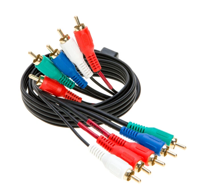 5 RCA Male to 5 RCA Male Audio Video Component Cable A/V TV DVD Multi-Pack - LOT - Image 3 of 4