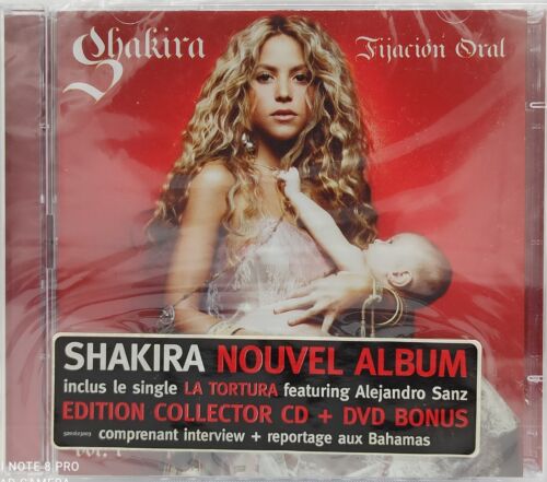 CD + DVD SHAKIRA -  FIJACION ORAL neuf sous blister - Photo 1/2