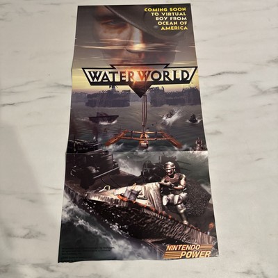 22 x 11 Nintendo Power  POSTER - N64 NES Virtual Boy Water World SNES Gameboy