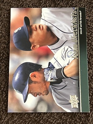 2010 Upper Deck #596 Seattle Mariners ICHIRO SUZUKI FELIX HERNANDEZ