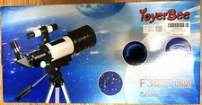 Portable 70mm Aperture Refractor Astronomy Telescope with Wireless Phone Adapter